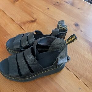 Women's Dr Martens Black Sandals